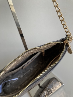 Bolsa Feminina Chenson Metalic 4748 Café na internet