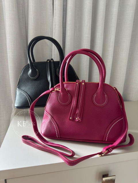 Bolsa Bella Paulla Estruturada Pesponto - comprar online