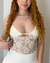 Imagem do Cropped Renda Vênus Off White