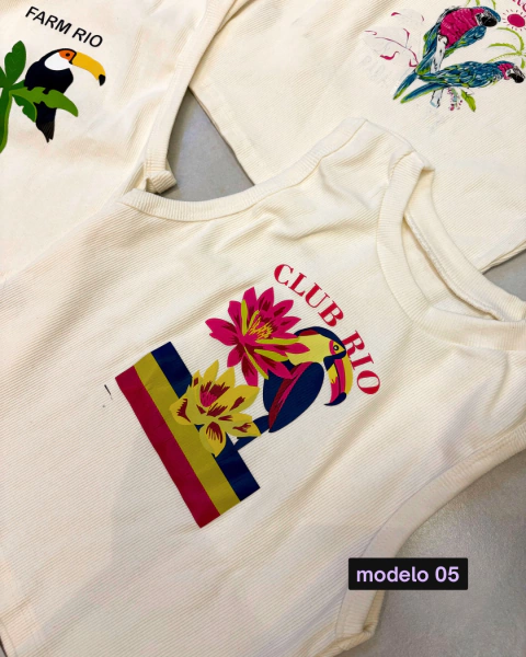 Cropped Regata Farm Rio - comprar online