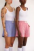 Samba Canção Vichy Vermelho - loja online