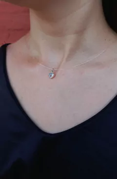 GARGANTILLA TANZA | CORAZÓN CUBIC en internet