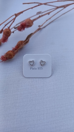 AROS PLATA 925 | CORAZON CUBIC