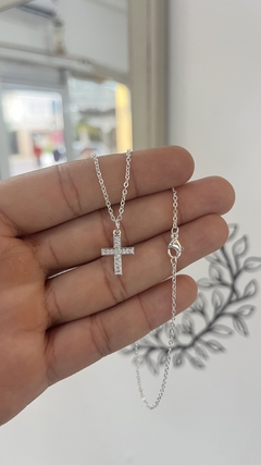 ACERO BLANCO | CONJUNTO CRUZ CUBIC