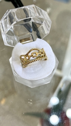 ACERO DORADO | ANILLO KING