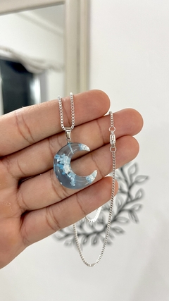 ACERO BLANCO | CONJUNTO LUNA CIELO CELESTE