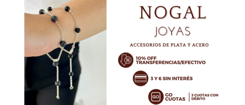 Carrusel Nogal Joyas Accesorios de Plata 925