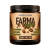 Embalagem do suplemento FarmaCoffee 220g sabor capuccino da marca Saude Farma, com imagem de grãos de café e texto destacando foco por 5 horas, zero açúcar e aumento da atenção.