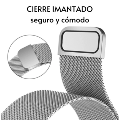 Malla metálica imantada 22mm - modelo Milanese