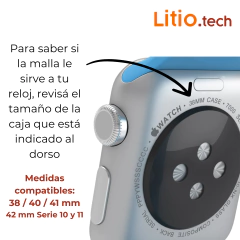 Imagen de Malla Eslabonada Acero 38 / 40 / 41 mm