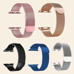 Malla metálica imantada milanese - 44/45/49mm