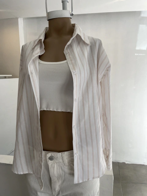 CAMISA POPLIN | BEIGE