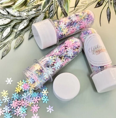 Mix Paetê Floco de Neve by Cláudia Engelhart - comprar online