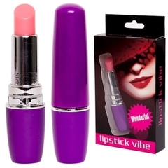 VIBRADOR EM FORMATO DE BATOM LIPSTICK VIBE