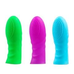 Dedeira em Silicone com Saliências Massageadoras MGA IMPORT