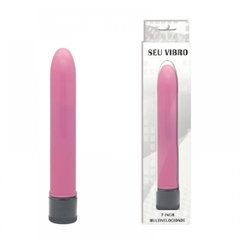 VIBRADOR PERSONAL LISO MULTIVELOCIDADE 17 X 3CM MGA IMPORT - comprar online