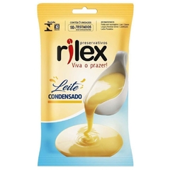 PRESERVATIVO COM AROMA DE LEITE CONDENSADO LUBRIFICADO 3 UNIDADES – RILEX