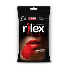 PRESERVATIVO EXTRA FINO SENSITIVE LUBRIFICADO 3 UNIDADES – RILEX