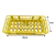 Estante Em Pp P/40 Tubos De Ensaio 21Mm Amarela Fl14-4021Y (Firstlab) na internet