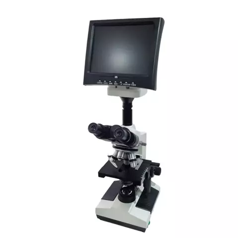 Microscopio Trinocular Planacromatico + Tela Monitor de 50 Mp (Kasvi)