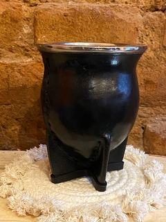 Mate Camionero de calabaza C/ Virola de Acero - comprar online