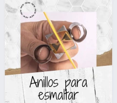 Anillos para esmaltar de acero inoxidable - comprar online