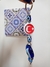 Chaveiro Olho Turco Bandeira da Turquia
