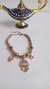 Pulseira Em Aço Inoxidavel Mão de Fatima e Pedrinha - Importado da Turquia na internet