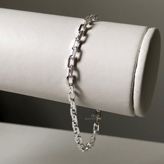 Pulseira Elo Cartiê 4mm | Prata 925