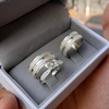 Alianças Honey 8mm | Prata 950