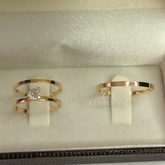 Alianças Basic 1.5mm | Banhadas a Ouro 18k na internet
