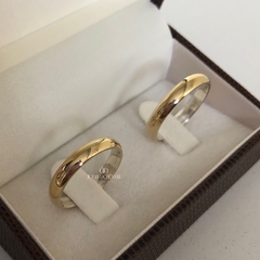 Alianças Abaulada 4mm | Moeda Antiga - comprar online