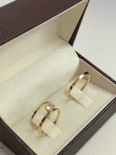 Alianças Basic 1.5mm | Banhadas a Ouro 18k - comprar online