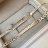 Conjunto Pulseira de Casal | Prata 925