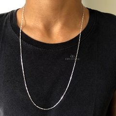 Corrente Elo Cartie 2mm | Prata 925 - Jóias do Casal