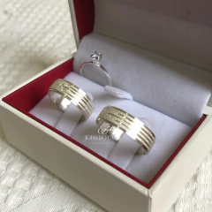 Alianças Toronto 6mm | Prata 950 na internet