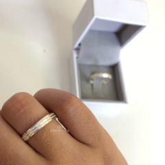 Alianças Cancun 3mm | Prata 950 - comprar online