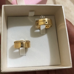 Alianças Married | Banhadas a Ouro 18k - loja online