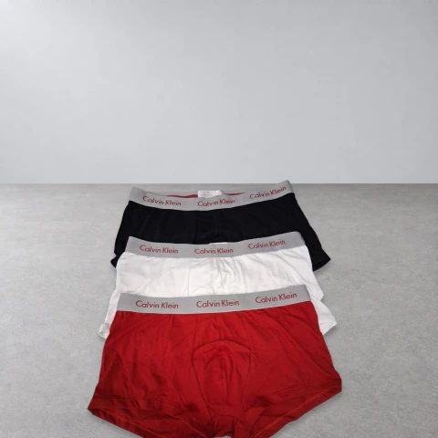 Kit 03 Cuecas Calvin Klein Cotton Strech Masculino