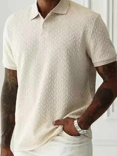 Camisa Genebra Gola Polo Texturizada - comprar online