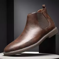 Bota Chelsea Couro Legítimo Luxo -  Loja de Roupas Masculinas USE VEGH