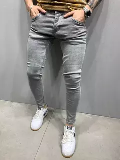 Calça Jeans Skinny Monocromática