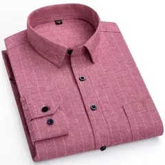 Camisa Social Manga Longa Cotton - loja online