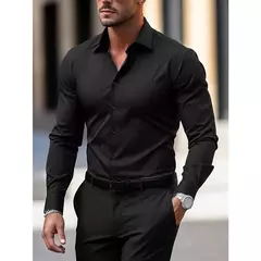 Camisa Social Manga Longa Casual
