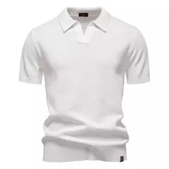 Camisa Polo Italiana Texturizada na internet