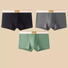 Kit 3 Cuecas Boxer Cotton - loja online