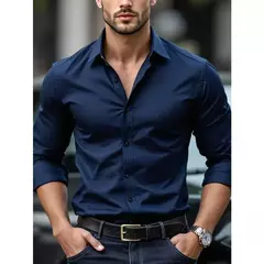 Camisa Social Manga Longa Casual - comprar online
