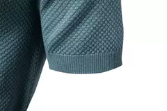 Camisa Polo Italiana Texturizada