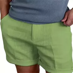 Short de Linho Casual Madrid - comprar online