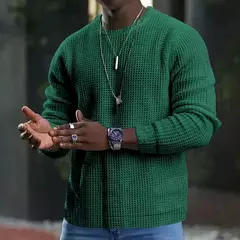 Suéter Tricot Waffle - loja online